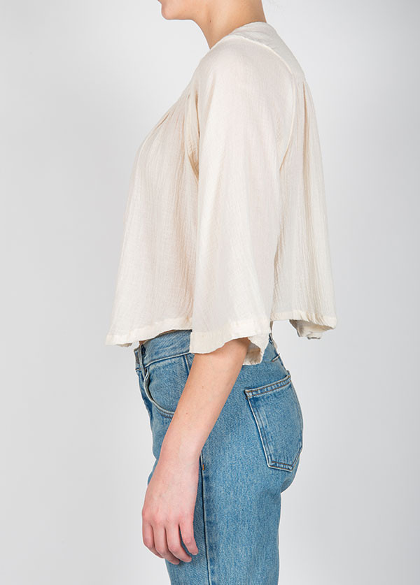 Objects Without Meaning - Kenza Top in Chalk Objects Without Meaning - Kenza Top in Chalk