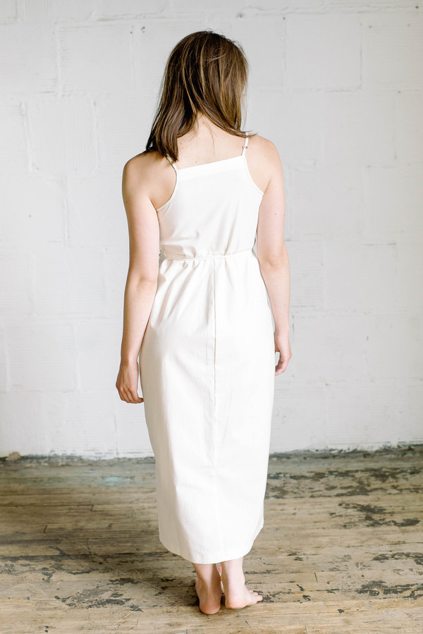 Veryan Wrap Dress - Ivory Veryan Wrap Dress - Ivory
