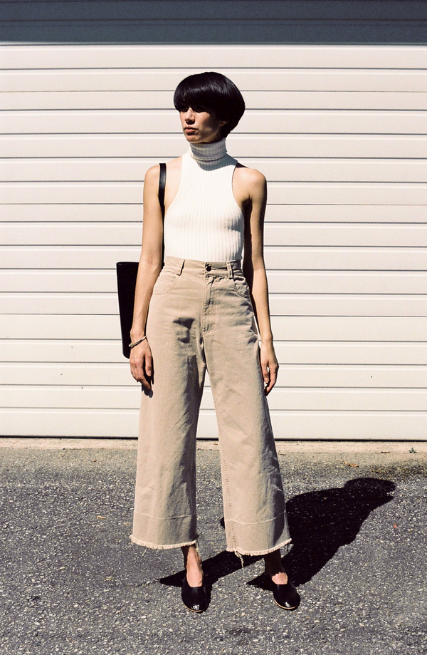Giu Giu Nonna Sleeveless Turtleneck - ivory Giu Giu Nonna Sleeveless Turtleneck - ivory