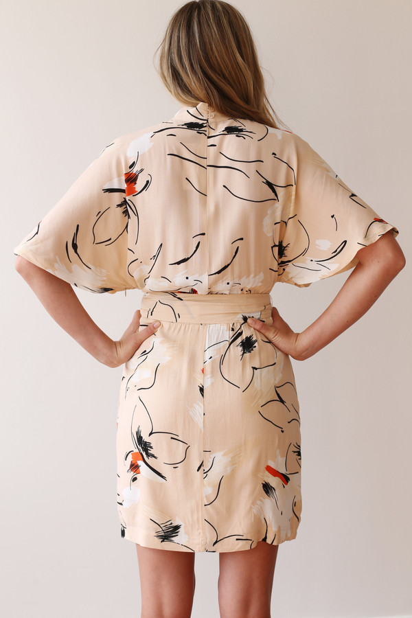 Ganni Akina Crepe Dress Ganni Akina Crepe Dress