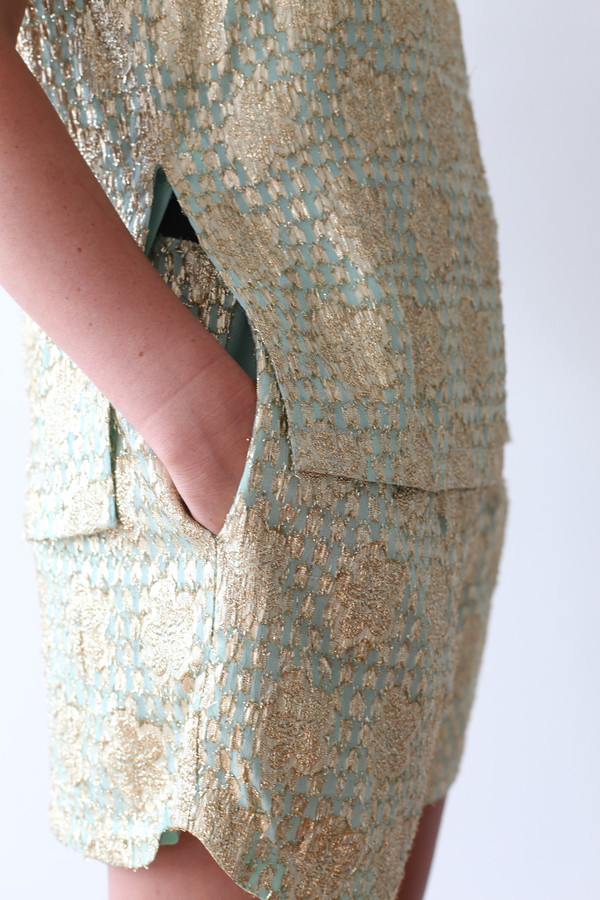 Ganni Emiko Jacquard Shorts Ganni Emiko Jacquard Shorts