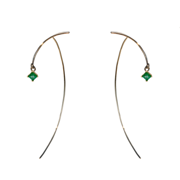 Tara 4779 ARC "Stabile" Earrings - Emerald Tara 4779 ARC "Stabile" Earrings - Emerald