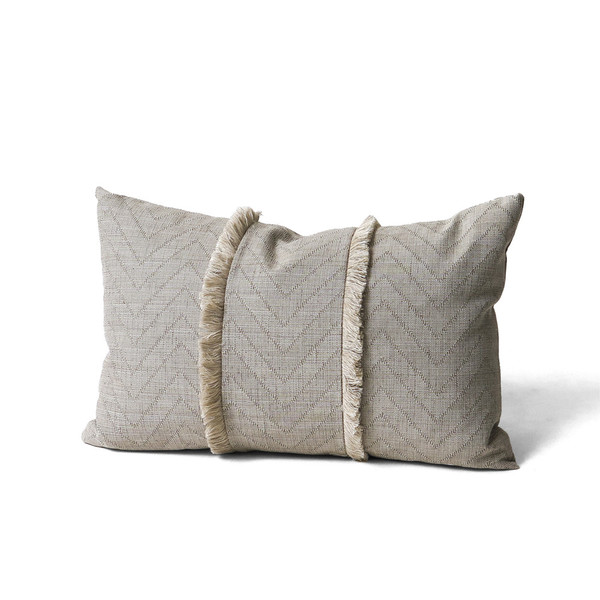 Erica Tanov fringed throw pillow Erica Tanov fringed throw pillow