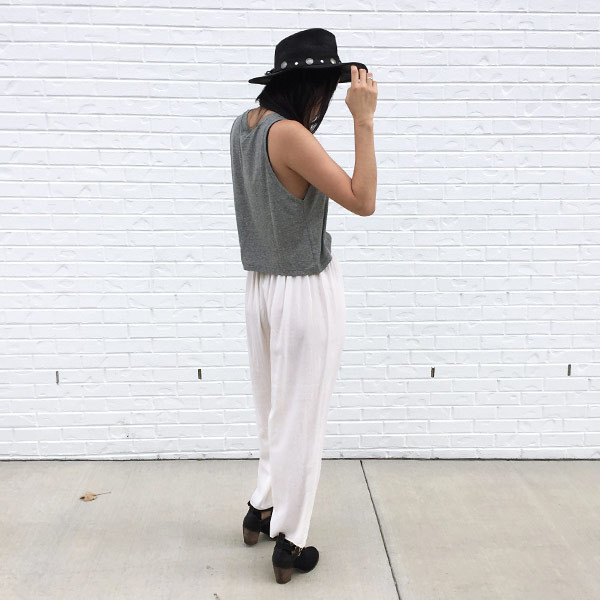 Lacausa - Heather Crop Tank Lacausa - Heather Crop Tank