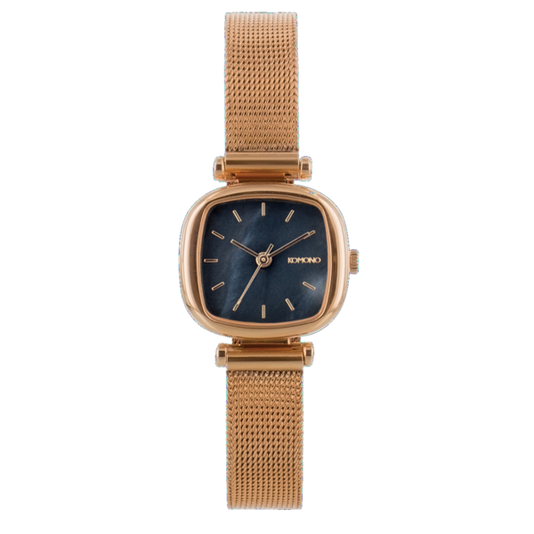 Komono - Moneypenny Watch Royale - Or Rose/Black Komono - Moneypenny Watch Royale - Or Rose/Black