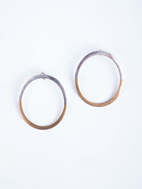 Stvdio Brooklyn Half Hoop Earrings Stvdio Brooklyn Half Hoop Earrings
