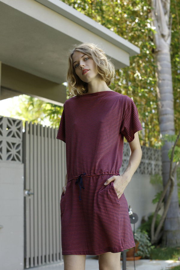 Calder Blake Georgia Dress in Picasso Stripe Calder Blake Georgia Dress in Picasso Stripe
