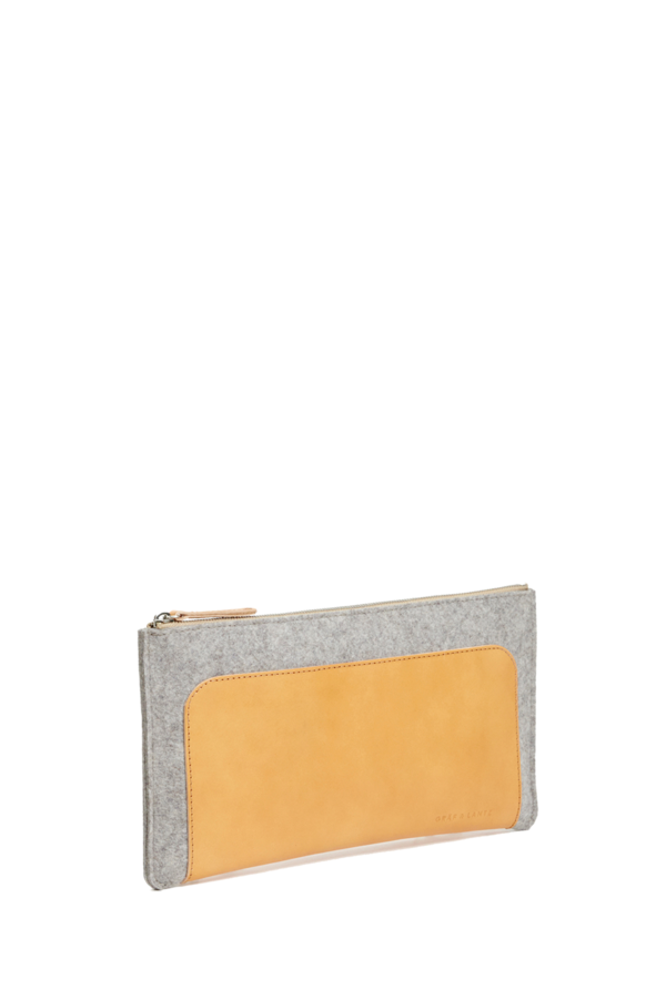 Andie clutch grey Andie clutch grey