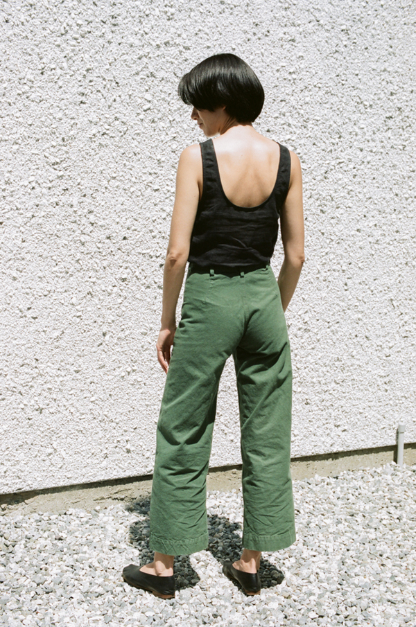 Jesse Kamm Sailor Pant - olive Jesse Kamm Sailor Pant - olive