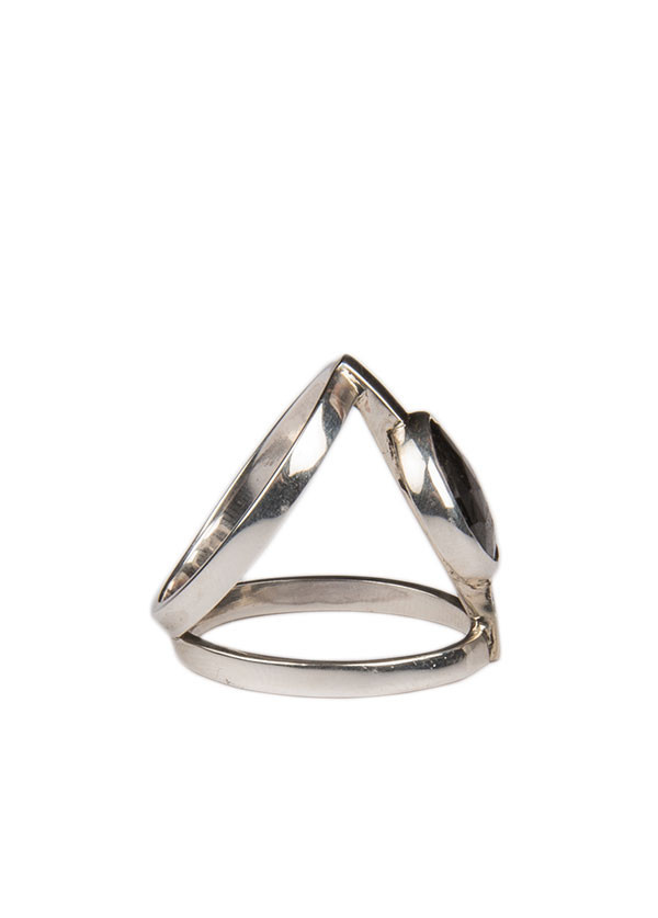 Reason & Madness Jewelry - Hypersthene Ring in Silver Reason & Madness Jewelry - Hypersthene Ring in Silver