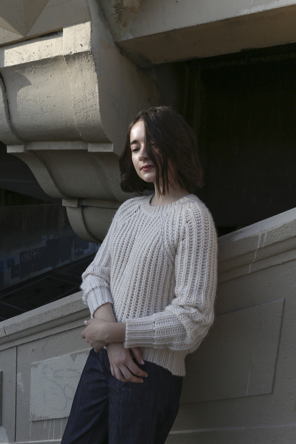 PRE-ORDER - Objects Without Meaning Rib Sweater, Oat PRE-ORDER - Objects Without Meaning Rib Sweater, Oat