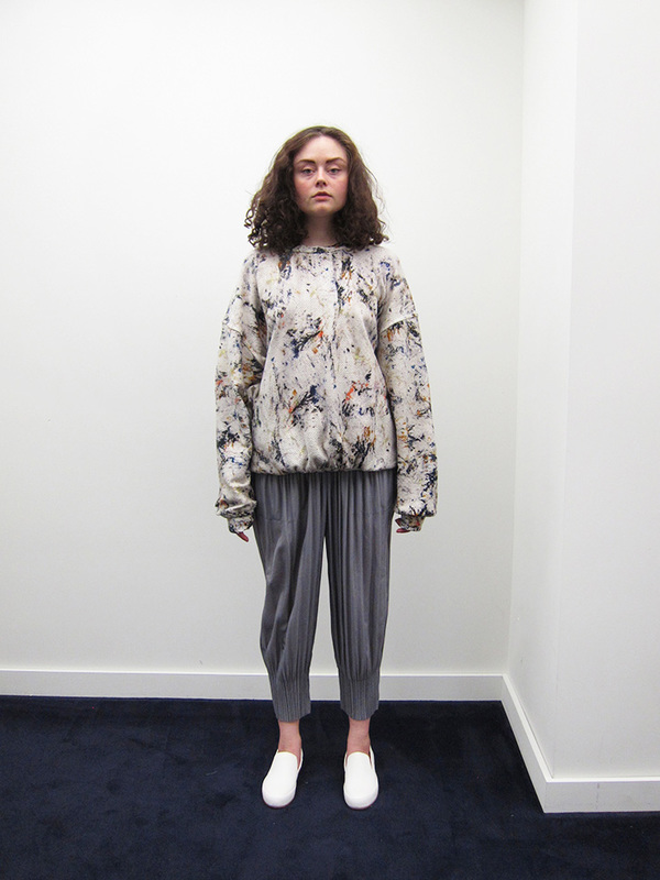 Issey Miyake Fluffy Pleat Pant - Light Grey Issey Miyake Fluffy Pleat Pant - Light Grey