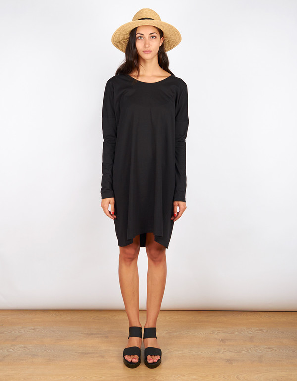Kowtow Building Block Oversized Dress Black Kowtow Building Block Oversized Dress Black