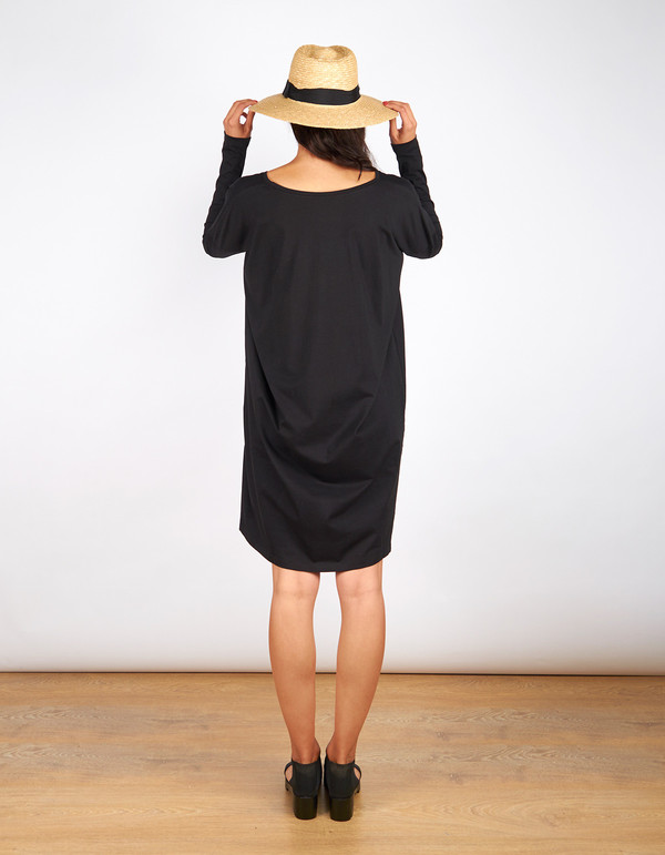 Kowtow Building Block Oversized Dress Black Kowtow Building Block Oversized Dress Black