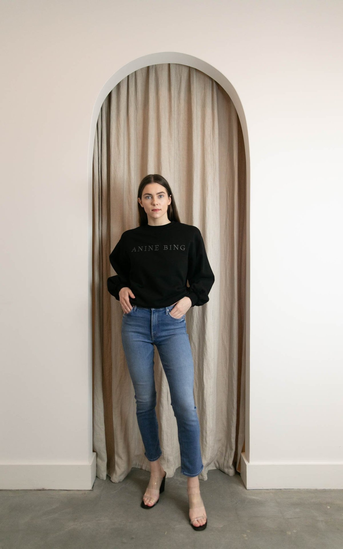 Mother Denim Mid Rise Dazzler Ankle 