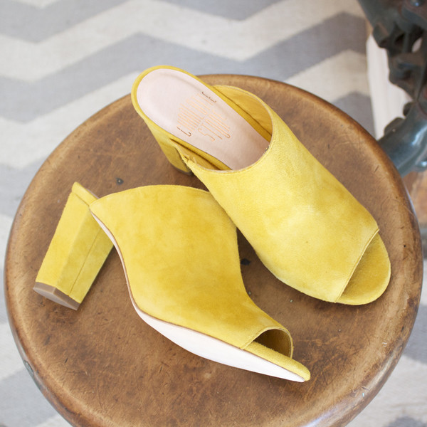 Morley slide - mustard Morley slide - mustard
