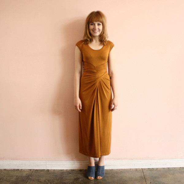 Jill Aiko Yee Northern dress - gold Jill Aiko Yee Northern dress - gold