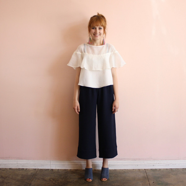 WHiT petal blouse WHiT petal blouse