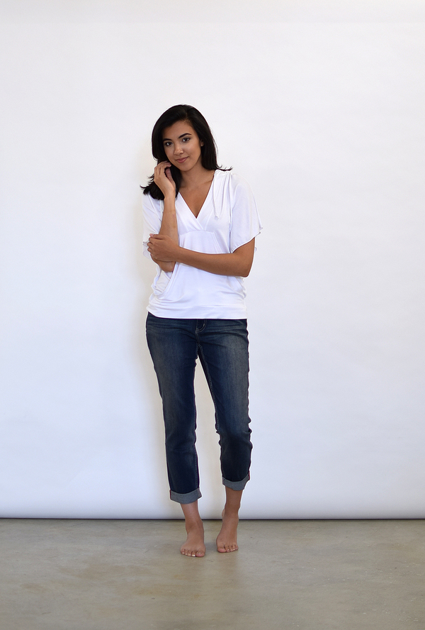 Fifteen Twenty Drape Sleeve Hoodie Fifteen Twenty Drape Sleeve Hoodie
