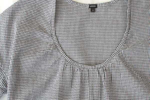 pietsie Mojave Dress in Black and White Check Gingham pietsie Mojave Dress in Black and White Check Gingham
