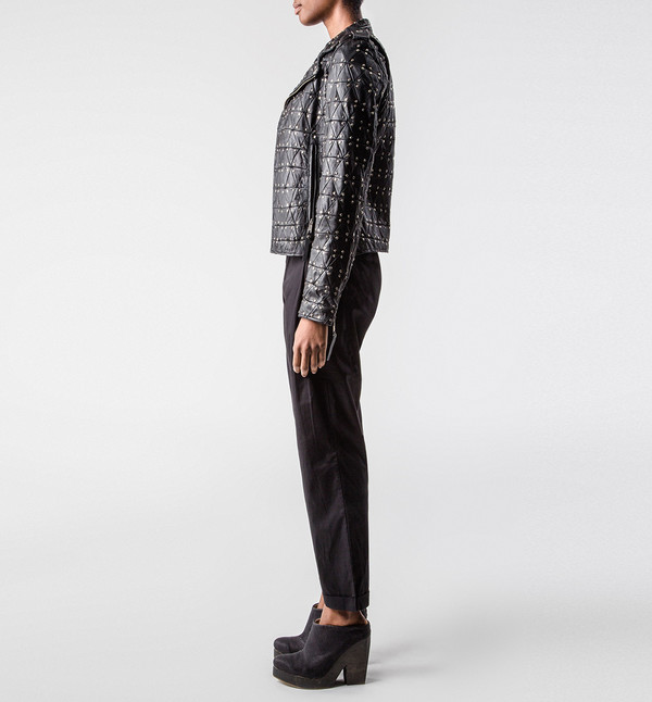 The Sway Bondi Biker Jacket Silver The Sway Bondi Biker Jacket Silver