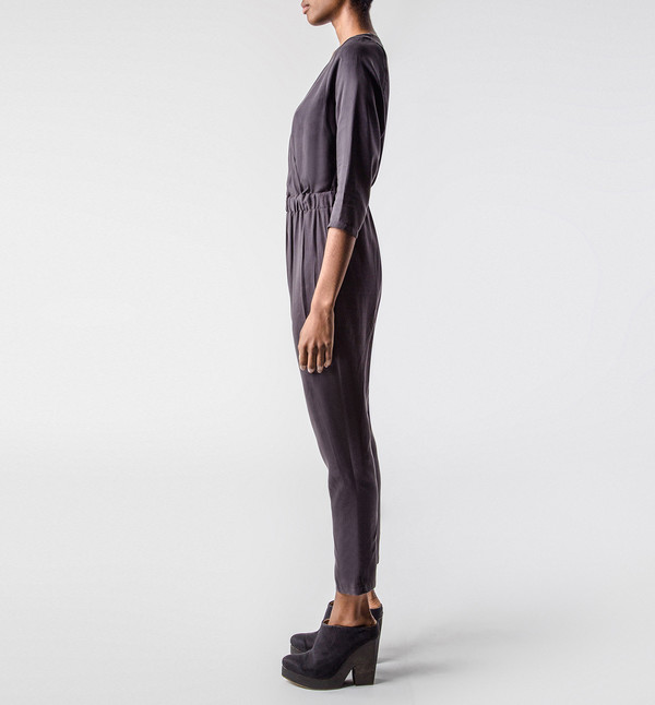 H. Fredriksson Jumpsuit Coal H. Fredriksson Jumpsuit Coal