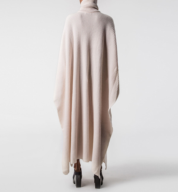 Ryan Roche Medium Poncho Champagne Ryan Roche Medium Poncho Champagne