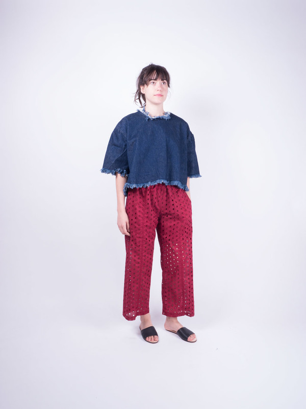 Nikki Chasin Patch Pant Nikki Chasin Patch Pant