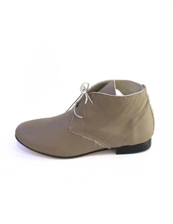 Anniel Scarpa Polka Shoe Natural Anniel Scarpa Polka Shoe Natural