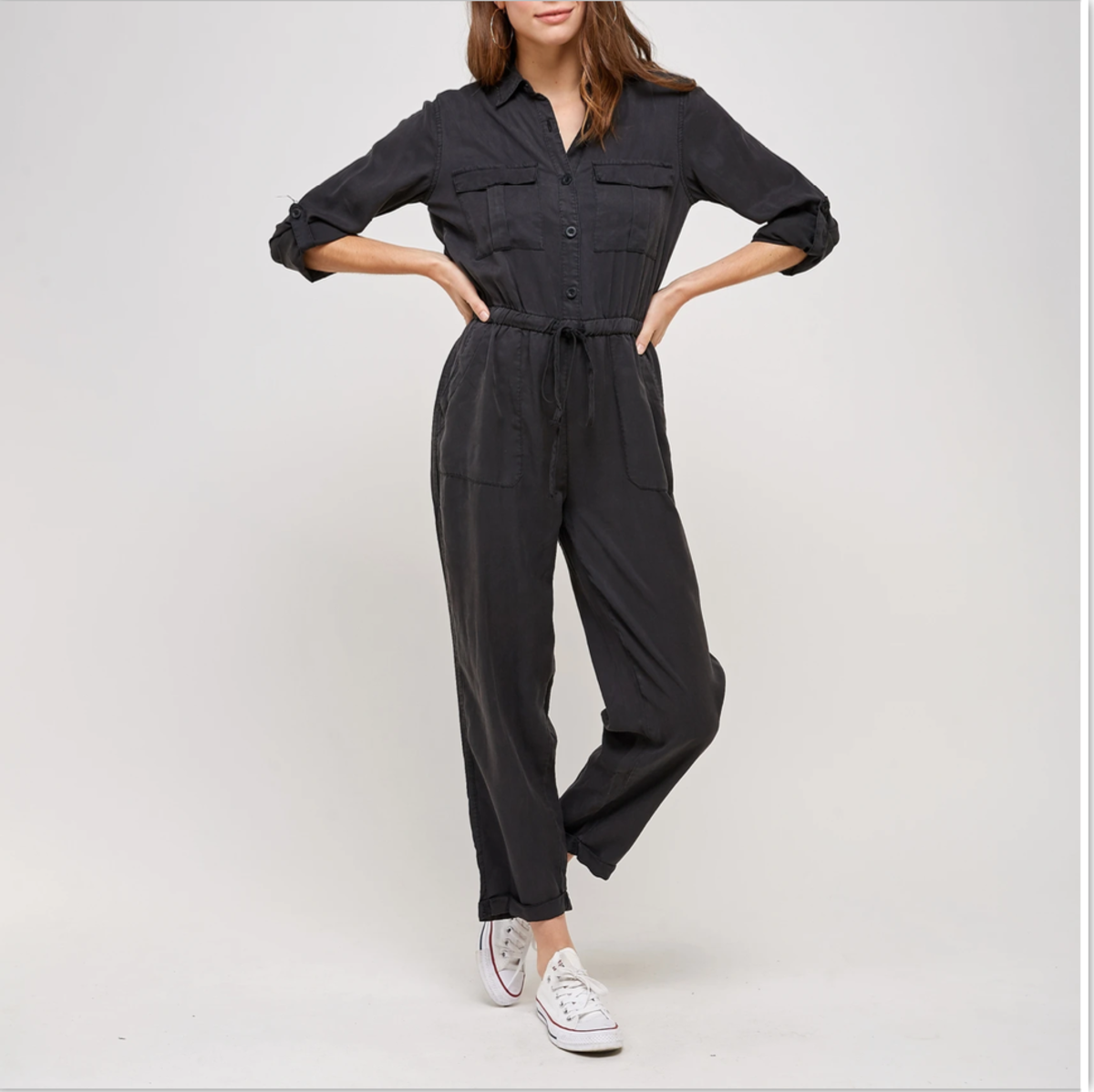 vintage black jumpsuit