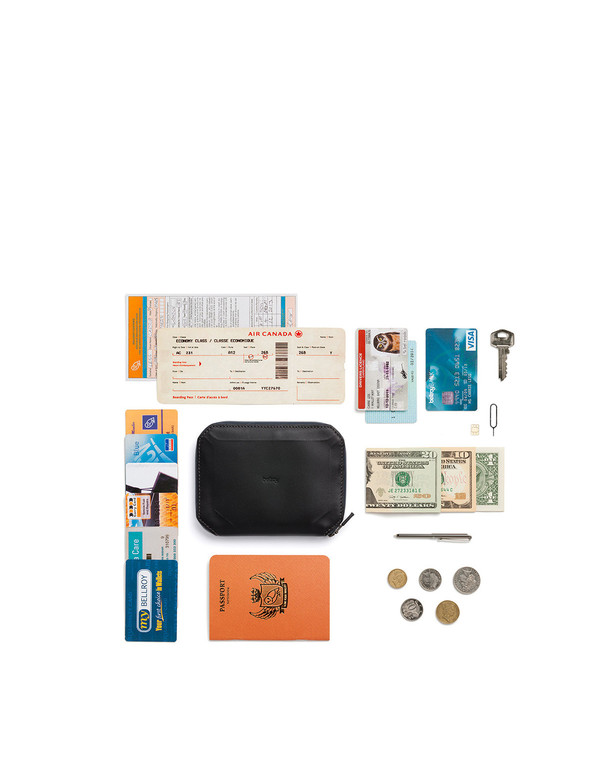 Bellroy Elements Travel Wallet Black Bellroy Elements Travel Wallet Black