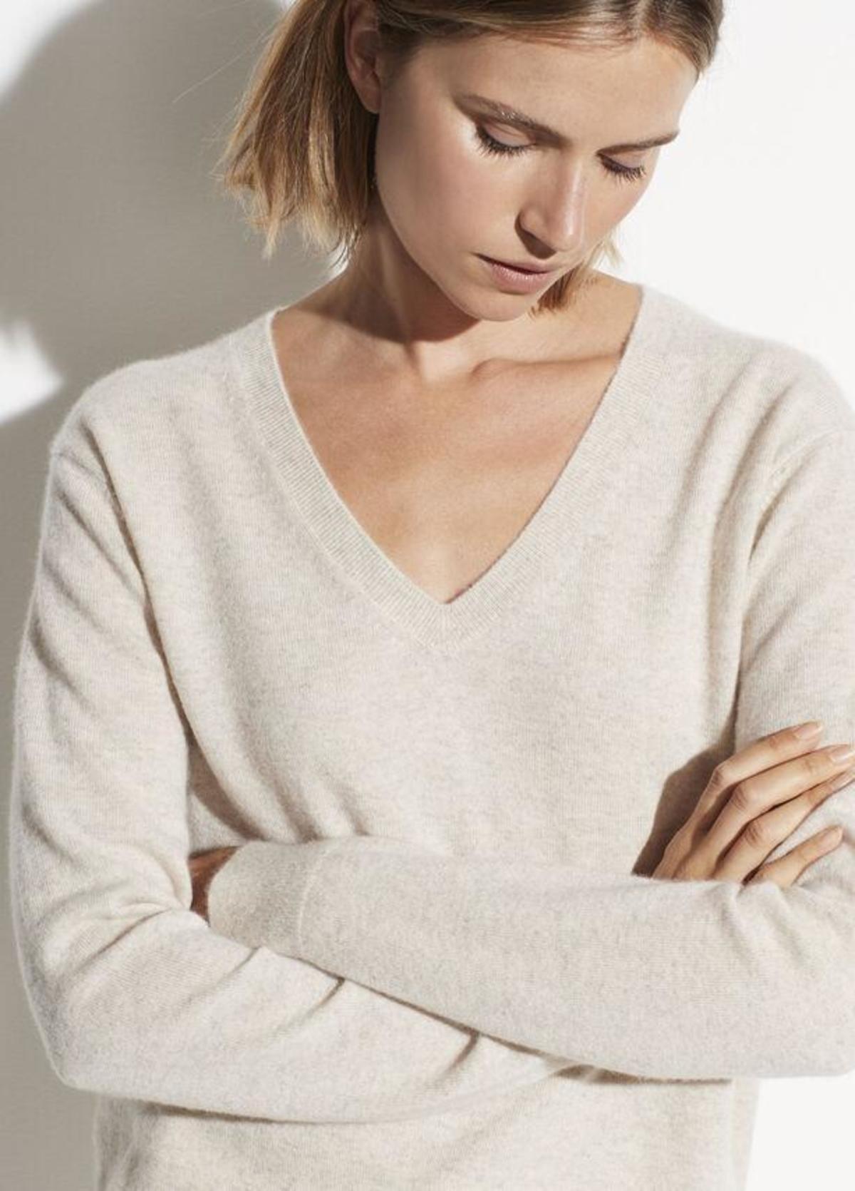 vince oatmeal sweater