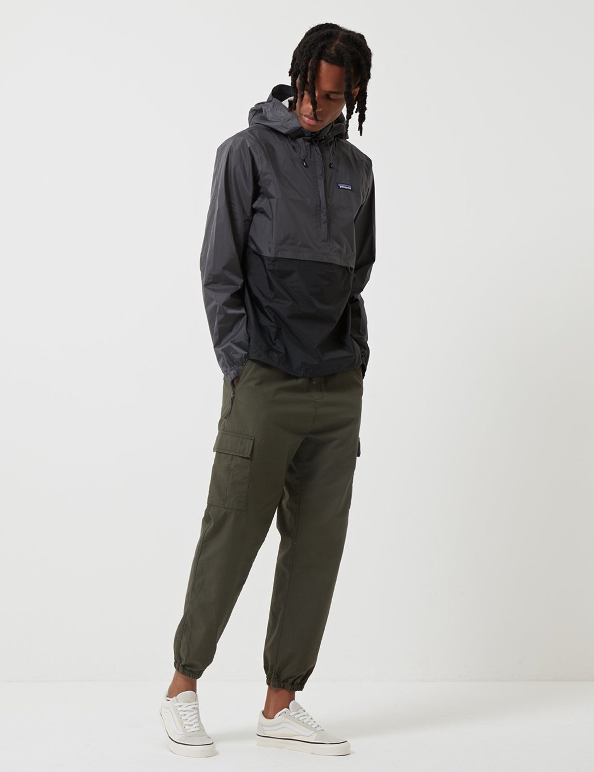 patagonia torrentshell pullover jacket forge grey