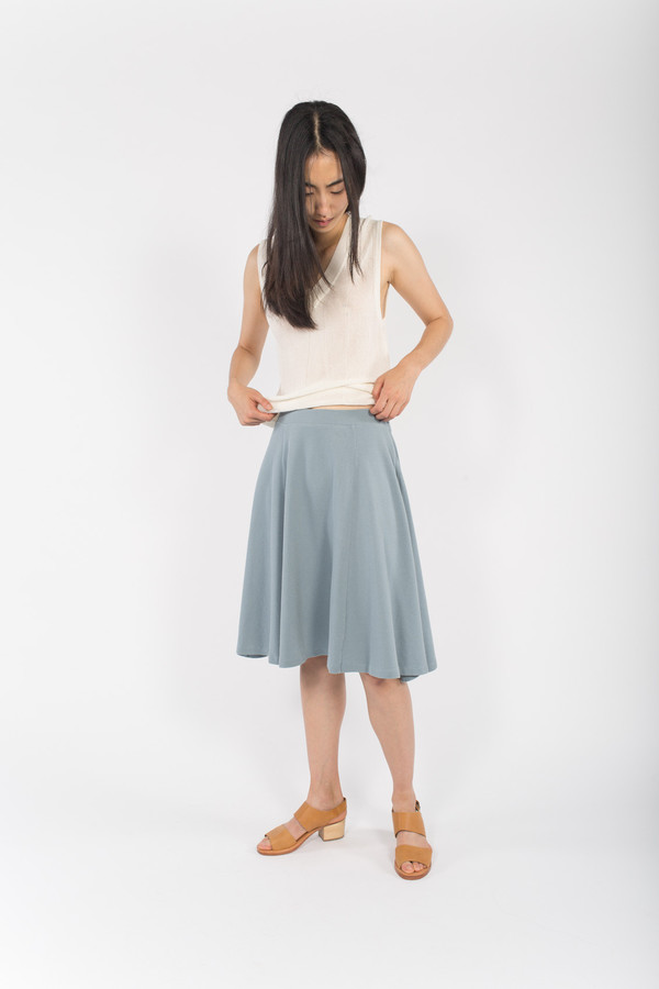Le Mont St. Michel Jupe Piquee Skirt Le Mont St. Michel Jupe Piquee Skirt