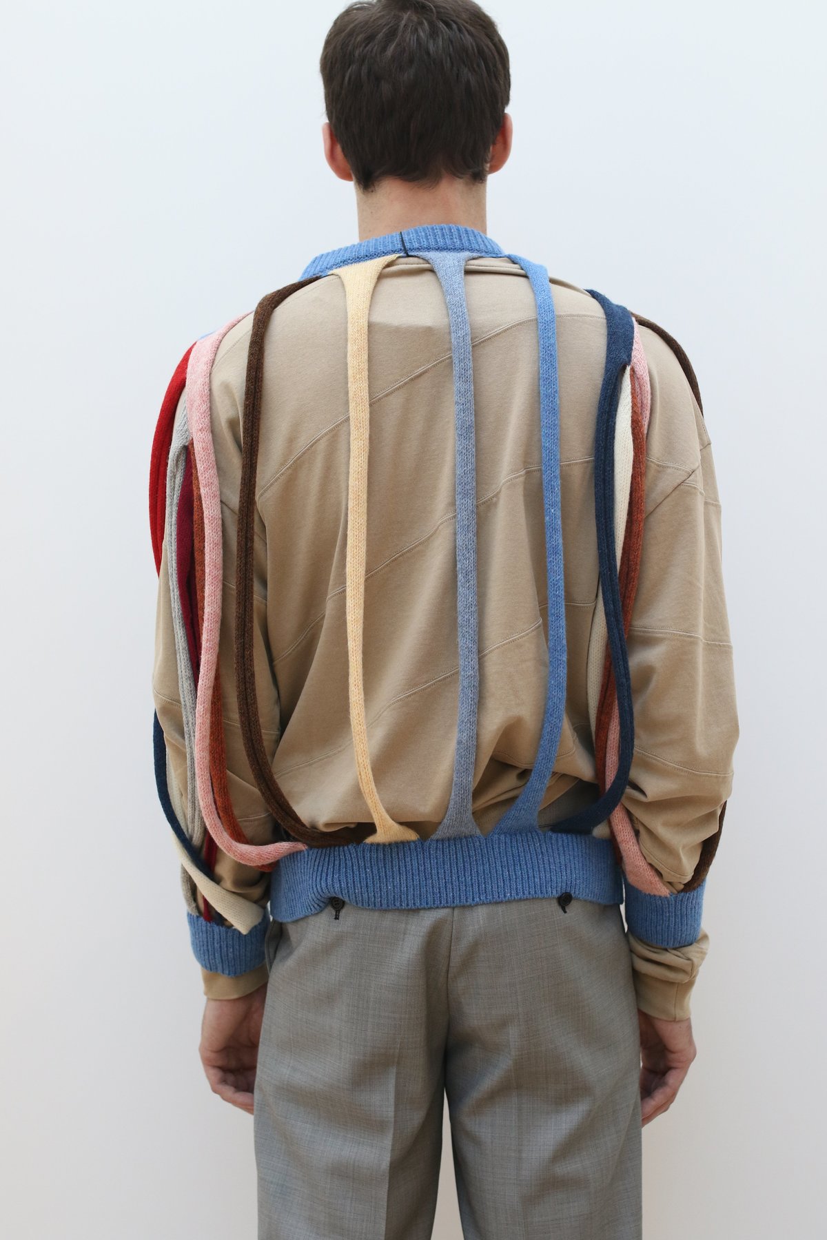 JW ANDERSON Virgin Wool Tubular Jumper 