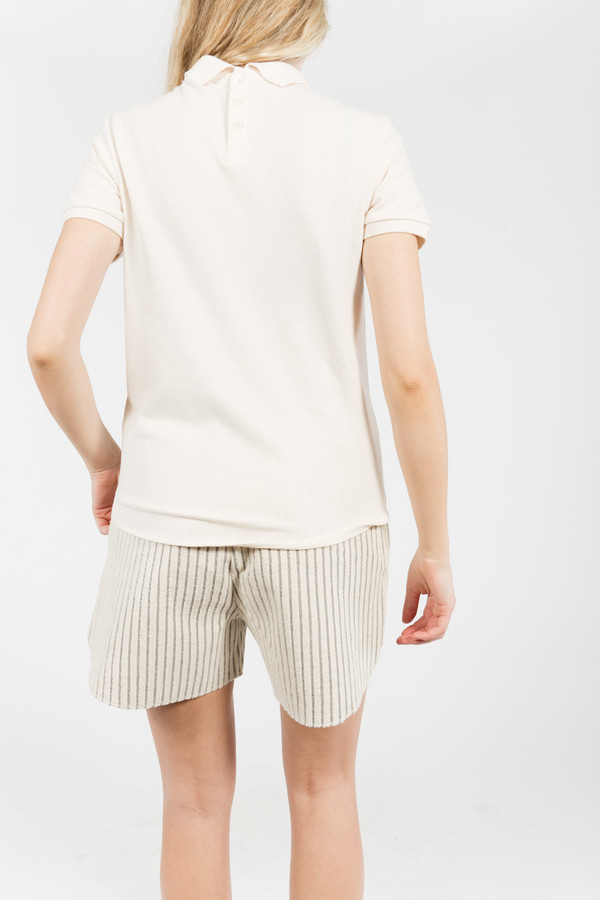 Maison Kitsune Embroidered Polo Maison Kitsune Embroidered Polo