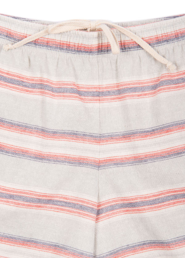 The West is Dead - Men's New Mexico Short in Grey & Red Stripe The West is Dead - Men's New Mexico Short in Grey & Red Stripe