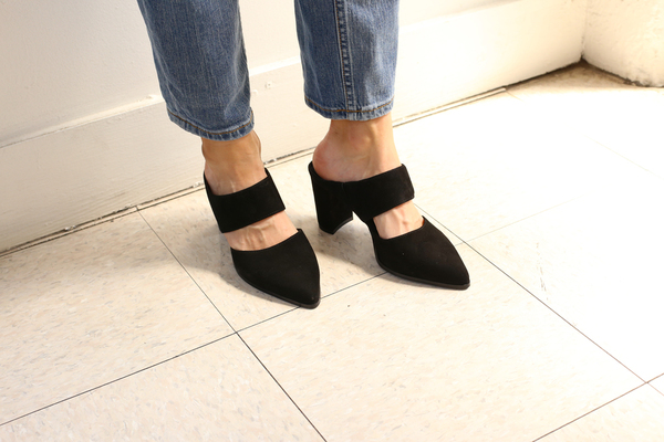 Intentionally Blank MISSY BLACK SUEDE Intentionally Blank MISSY BLACK SUEDE