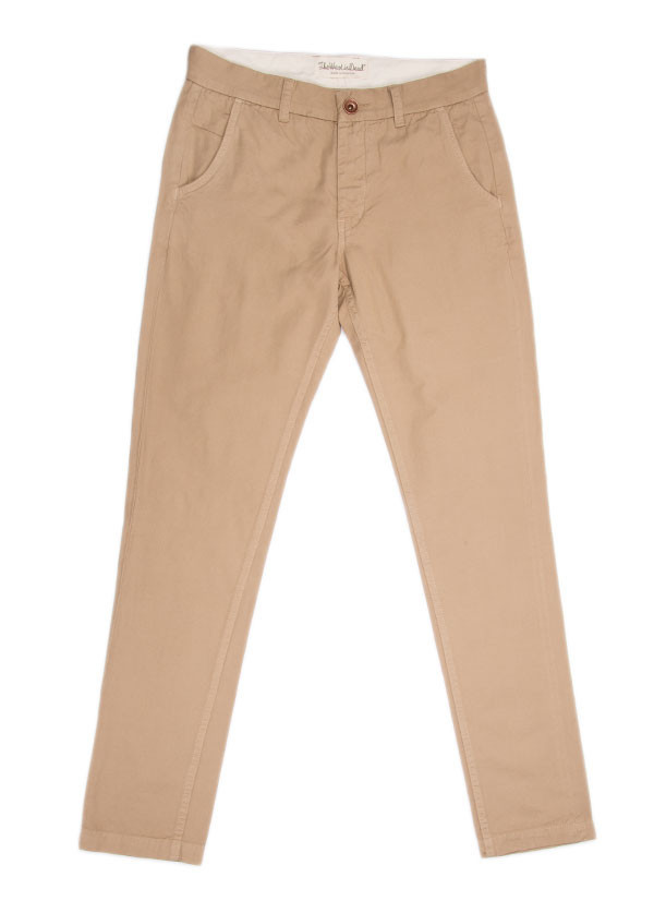 The West is Dead - Men's Slim Chino Pant in Khaki The West is Dead - Men's Slim Chino Pant in Khaki