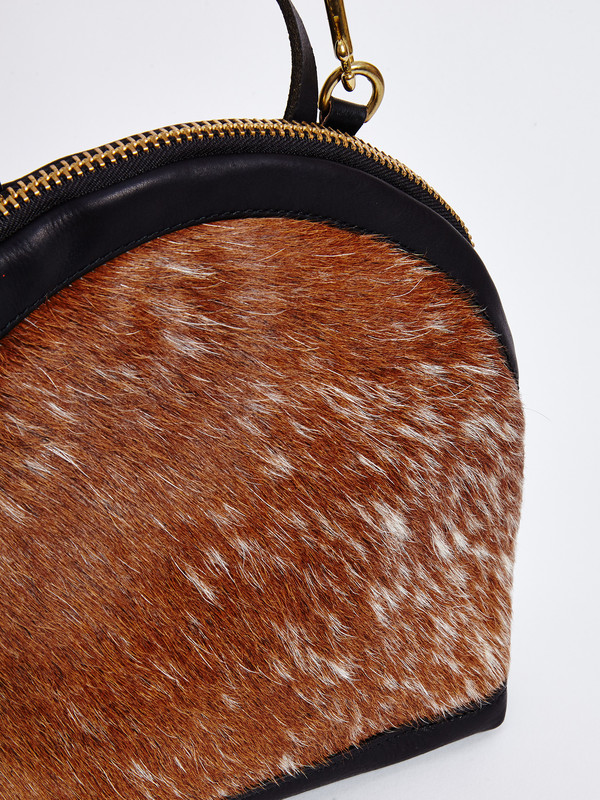 Eleven Thirty ANNI MINI BAG / BROWN & WHITE PONY Eleven Thirty ANNI MINI BAG / BROWN & WHITE PONY