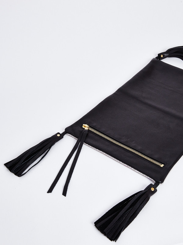 RYE STELA WOVEN CLUTCH RYE STELA WOVEN CLUTCH