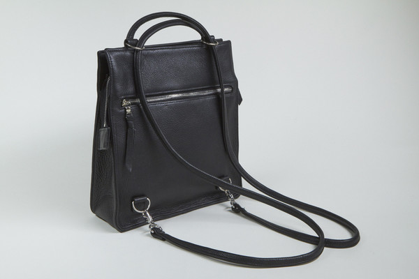 Clyde Best Bag in Black Leather Clyde Best Bag in Black Leather