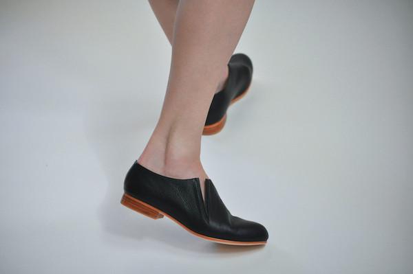 forte open bootie - black leather forte open bootie - black leather