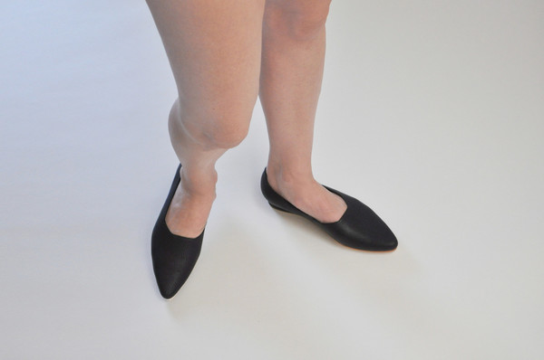 The Palatines Shoes Paratus High Vamp Wedge - Black The Palatines Shoes Paratus High Vamp Wedge - Black