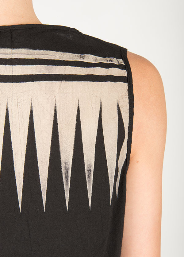 Uzi - Spike Woven Tank in Black Uzi - Spike Woven Tank in Black