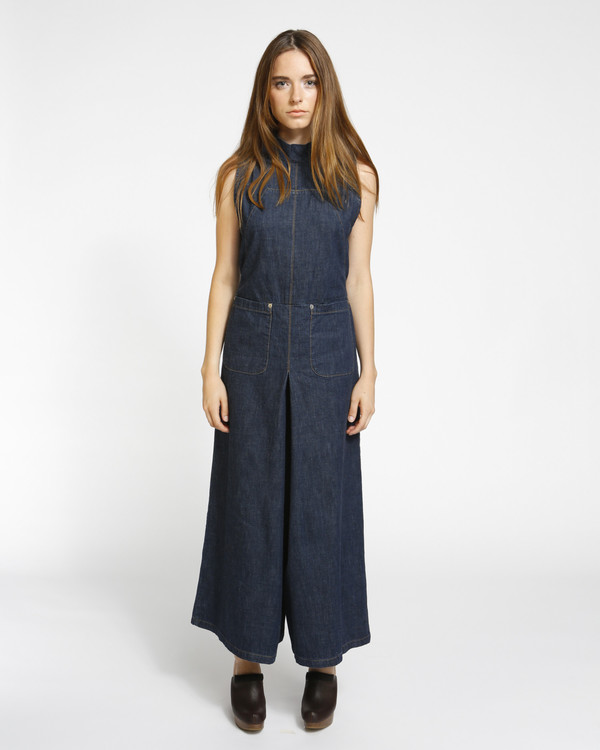 Rachel Comey Badge jumpsuit in indigo Rachel Comey Badge jumpsuit in indigo