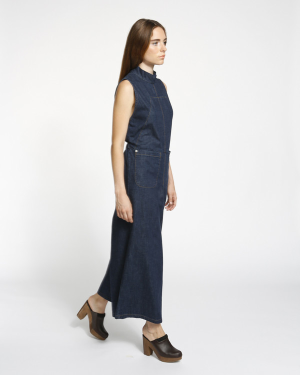 Rachel Comey Badge jumpsuit in indigo Rachel Comey Badge jumpsuit in indigo