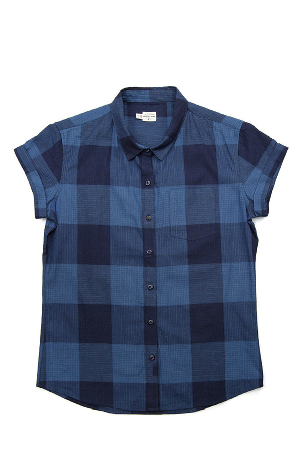 Bridge & Burn Bea Indigo Plaid Bridge & Burn Bea Indigo Plaid