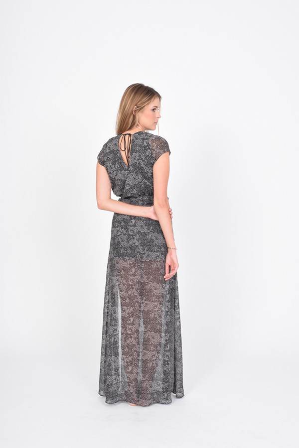 BETWEEN TEN Abstract Dress - Grey BETWEEN TEN Abstract Dress - Grey