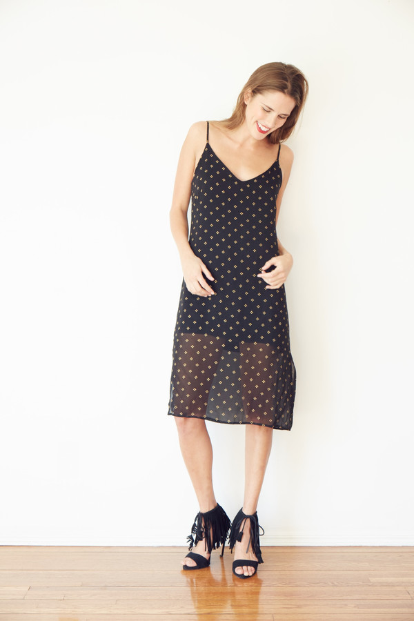 Francoise Dress - Black + Gold Francoise Dress - Black + Gold